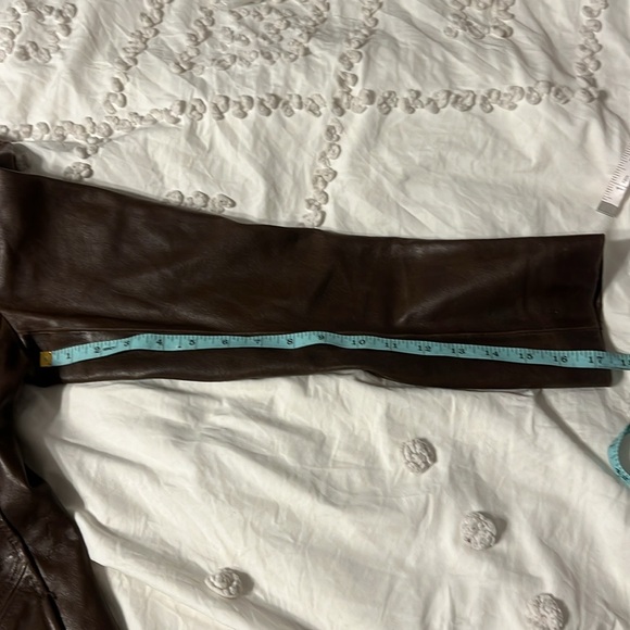 Vintage Wilsons Leather Maxima Chocolate Brown Leather Coat Women’s Medium - Picture 13 of 16